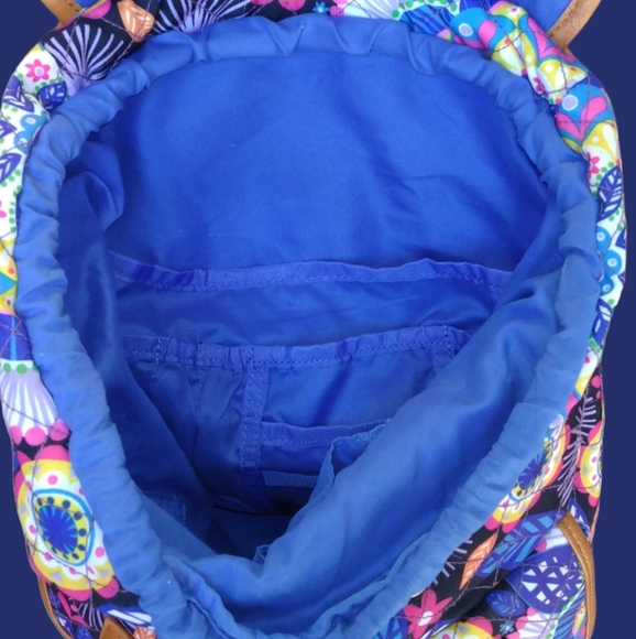 Lychee Bags Canvas Printed Backpack - Picture 11 of 11